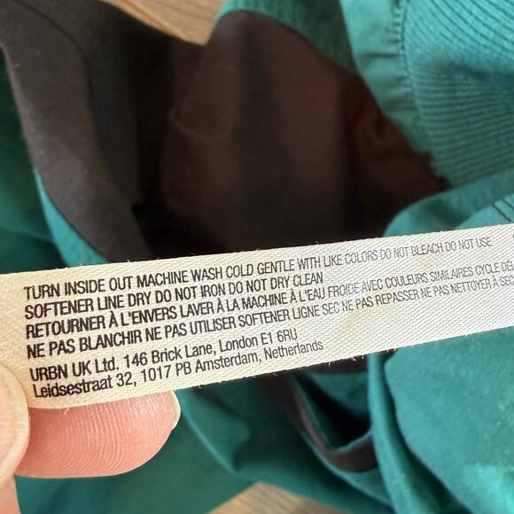 Free People FP Movement Mesmerize Me Colorblock Cargo Pants Size S Spruced Up - Picture 9 of 16